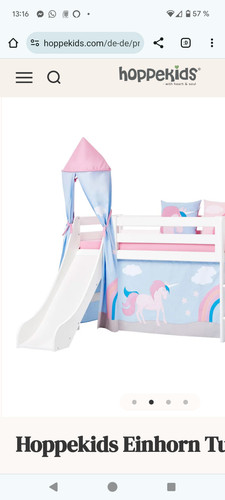 Hoppekids turm einhorn für - hoppekids,